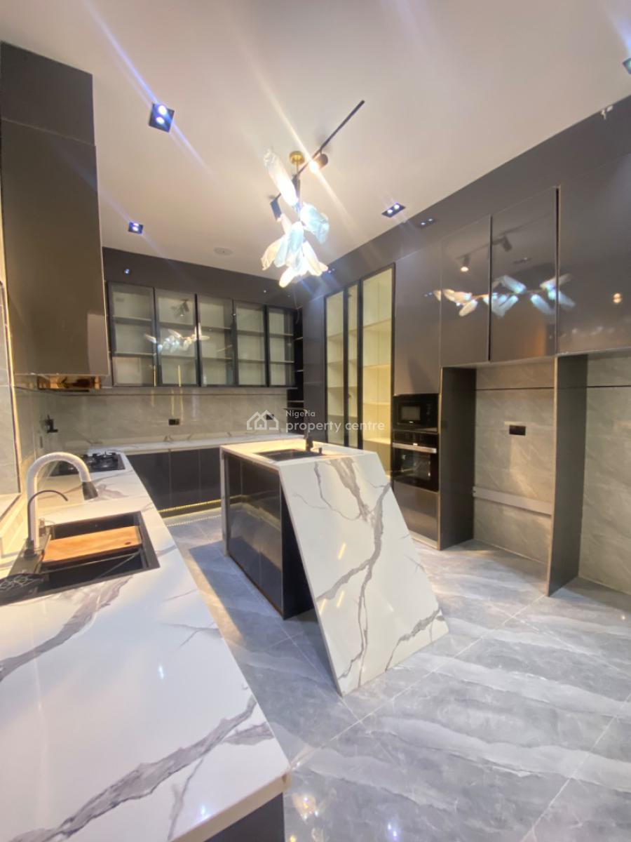 5 Bedroom Fully Detached Duplex with Bq, Swimming Pool and Gym, Chevron Toll Gate, Lekki, Lagos, Detached Duplex for Sale