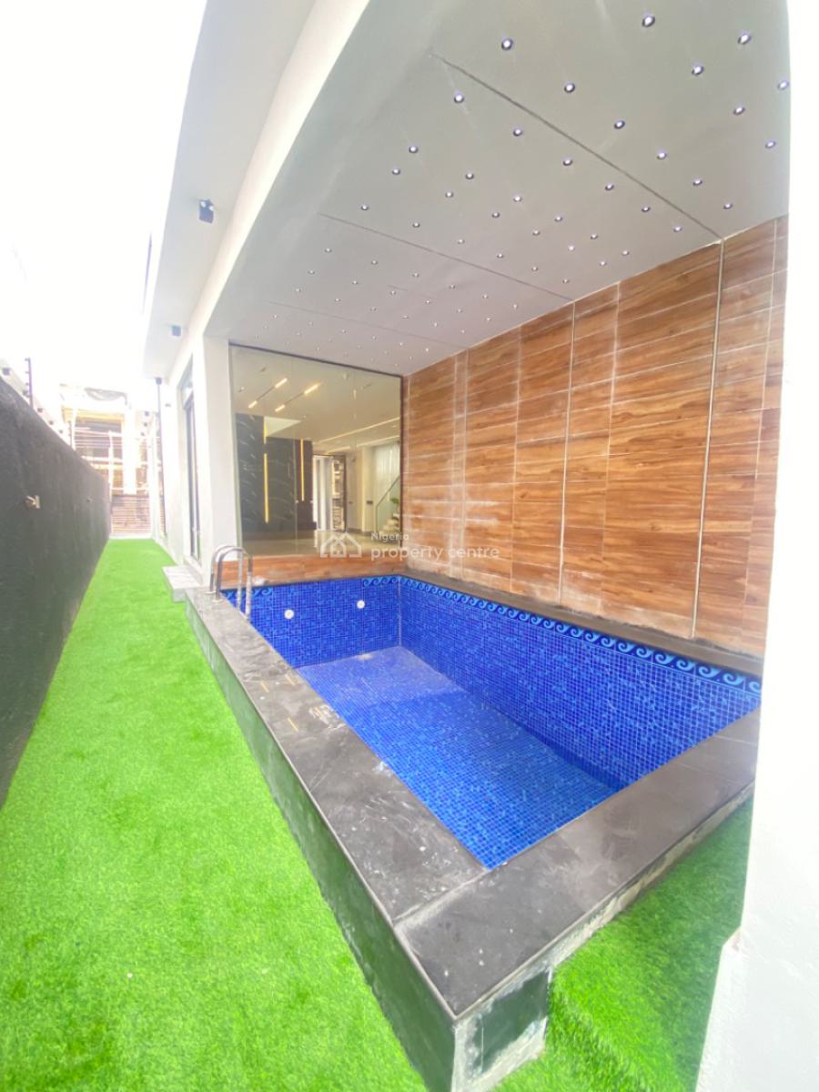 5 Bedroom Fully Detached Duplex with Bq, Swimming Pool and Gym, Chevron Toll Gate, Lekki, Lagos, Detached Duplex for Sale