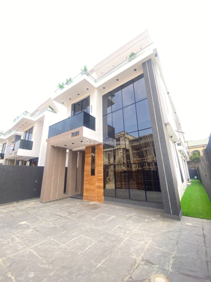 5 Bedroom Fully Detached Duplex with Bq, Swimming Pool and Gym, Chevron Toll Gate, Lekki, Lagos, Detached Duplex for Sale