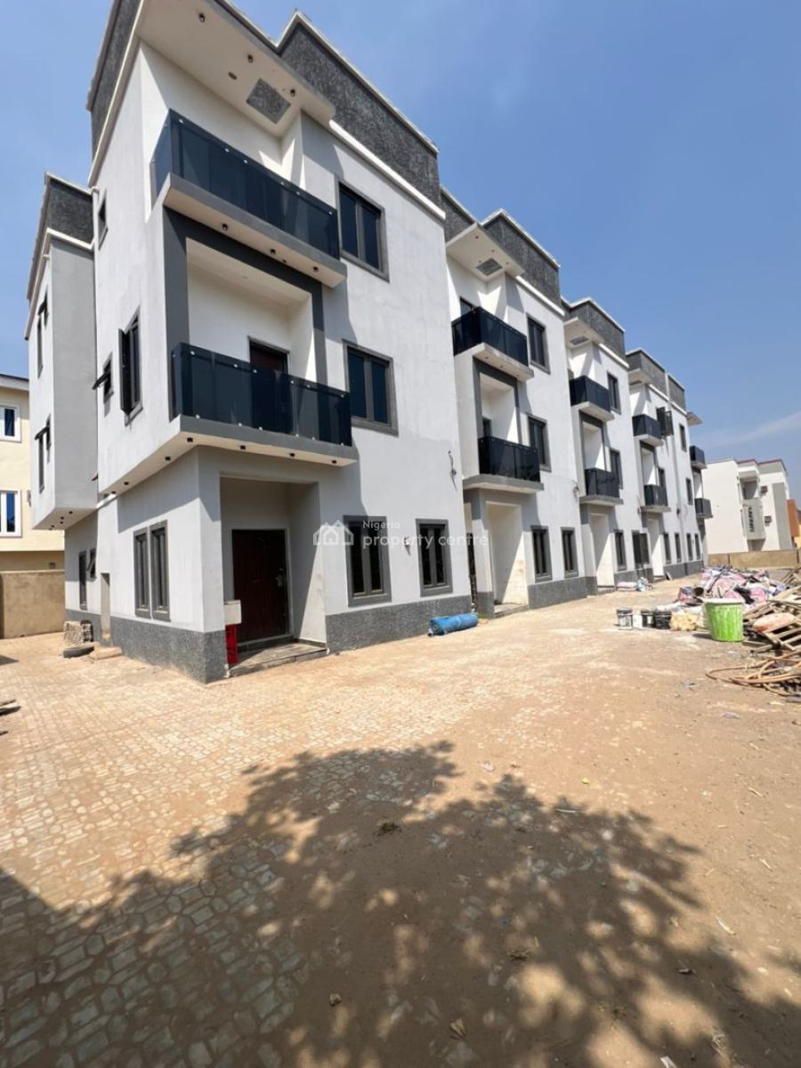 Elegant & Exclusive 4-bedroom Terraced Duplex with Bq, Gaduwa, Abuja, Terraced Duplex for Sale