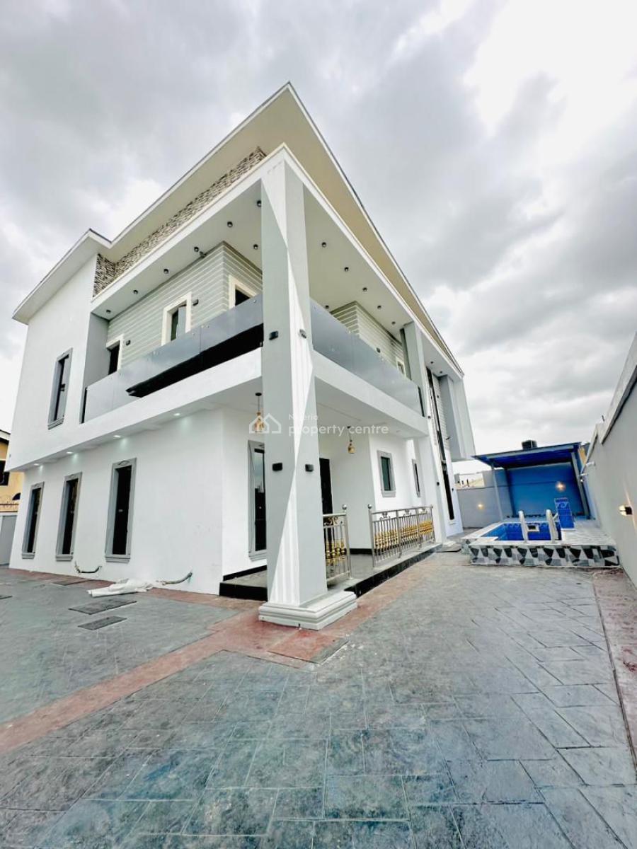 Newly Built 5 Bedroom Fully Detached Duplex with Bq  Lo, Gbagada, Lagos, Detached Duplex for Sale