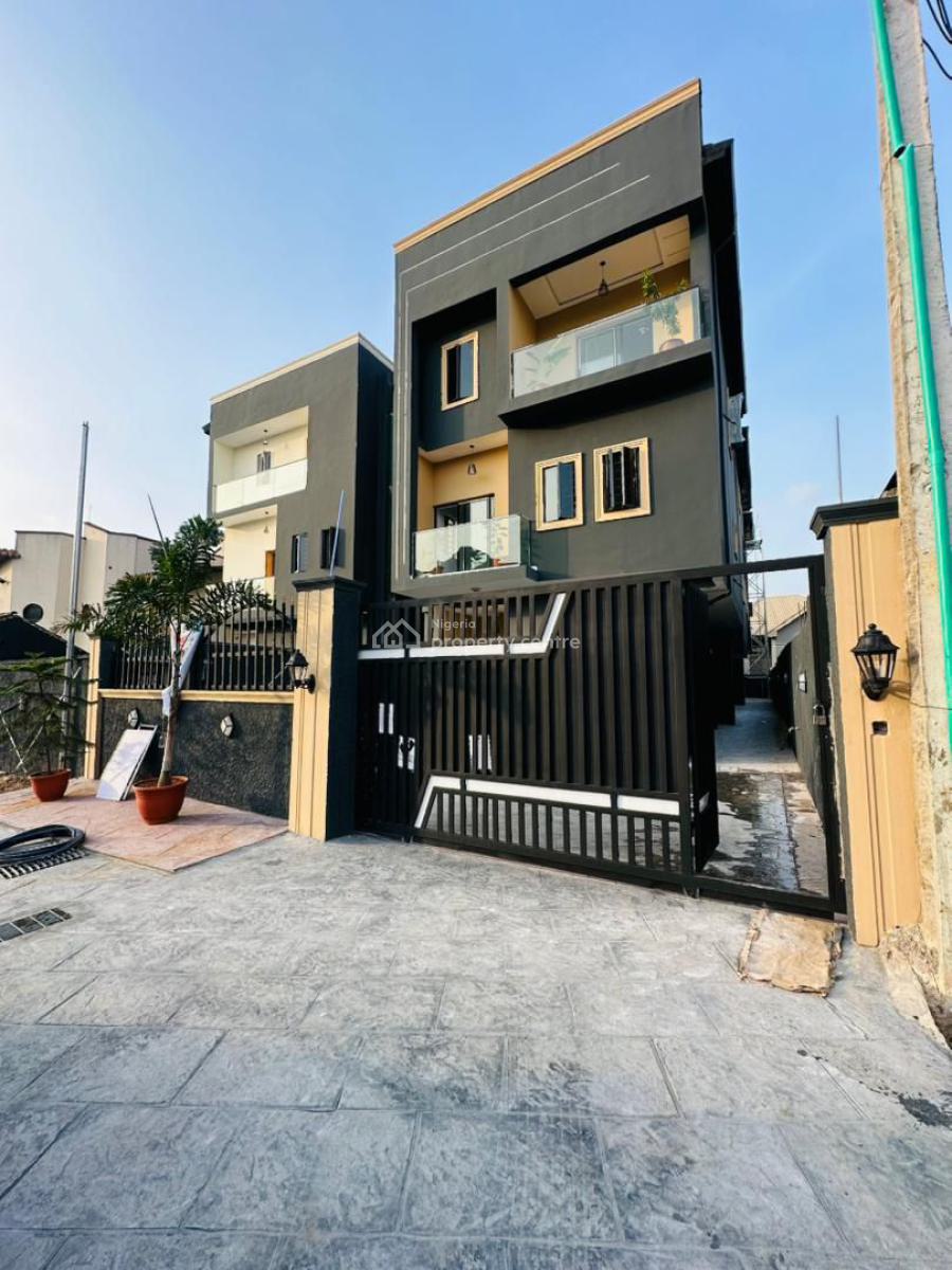 Newly Built 7-bedroom Fully Detached Duplex with Bq & Swimming Pool, Perfect for Luxury Family Living Or High Yield Investment, Gra Phase 2, Magodo, Lagos, Detached Duplex for Sale