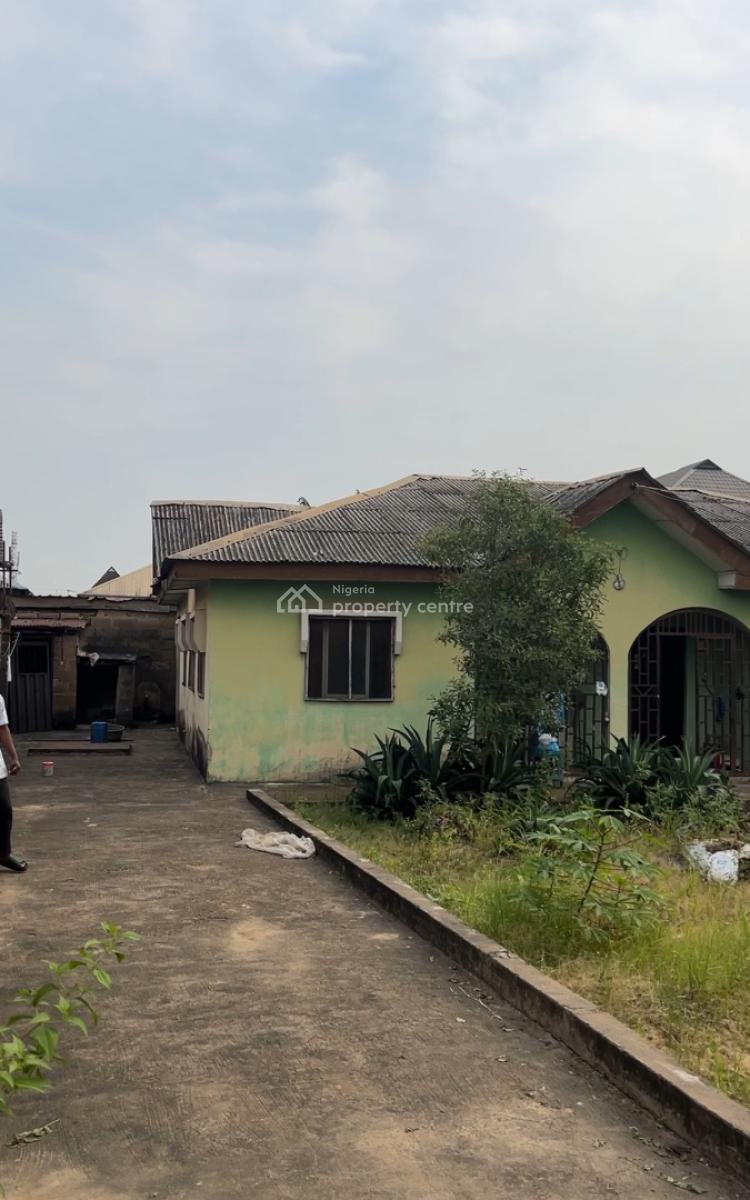 Standard 3 Bedrooms Bungalow and a Room Self Contain Sitting on a Plot, Arepo, Berger, Arepo, Ogun, Detached Bungalow for Sale