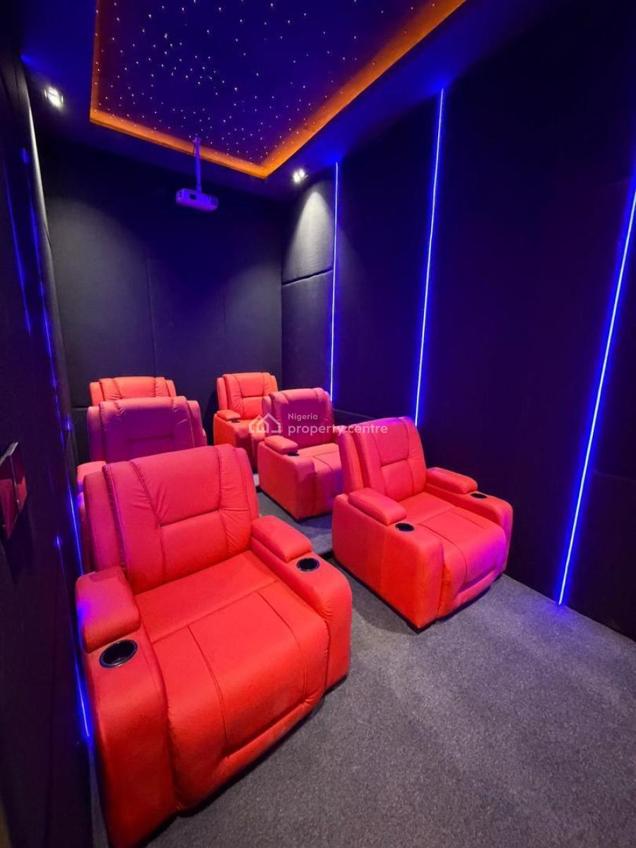 Exquisitely Finished Luxury 5 Bed Detached with Rooftop, Chevron, Exquisitely Finished Luxury 5 Bed Detached with Rooftop, Chevron, Lekki Phase 1, Lekki, Lagos, Detached Duplex for Sale