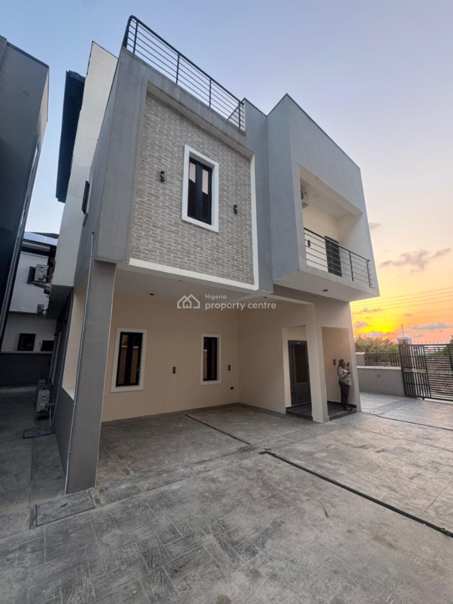 Newly Built, Furnished 4 Bedroom Detached Duplex with Bq, Chevron Toll Gate, Orchid Road, Lekki, Lagos, Detached Duplex for Rent
