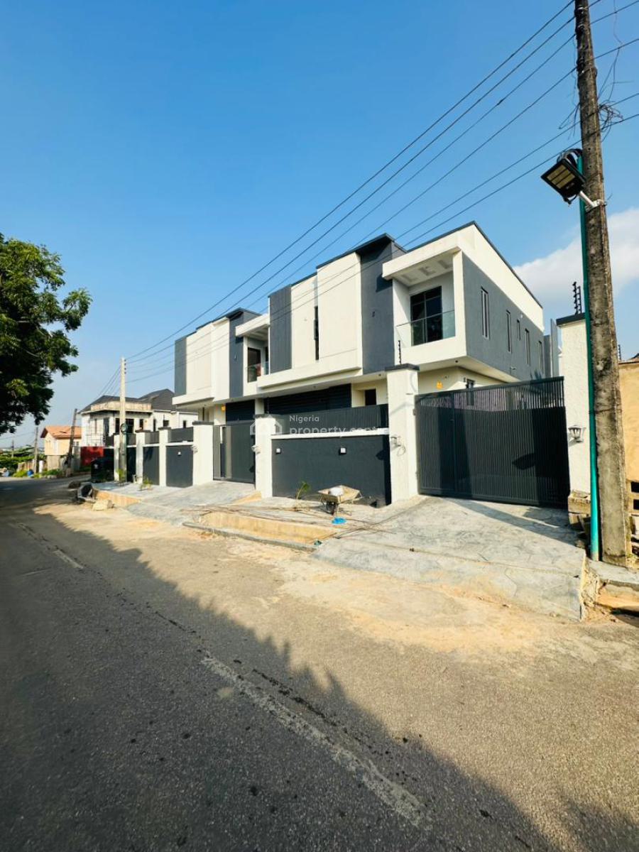 Newly Built 4-bedroom Semi-detached Duplex with Bq, Luxury Finishing & Ample Space, Gra Phase 1, Magodo, Lagos, Semi-detached Duplex for Sale