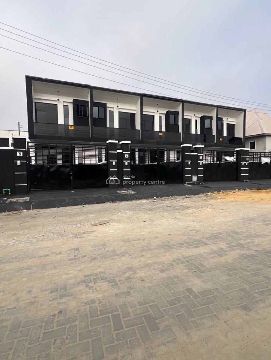 4bedroom Terrace Duplex (self Compound), Ikota, Lekki, Lagos, Terraced Duplex for Rent
