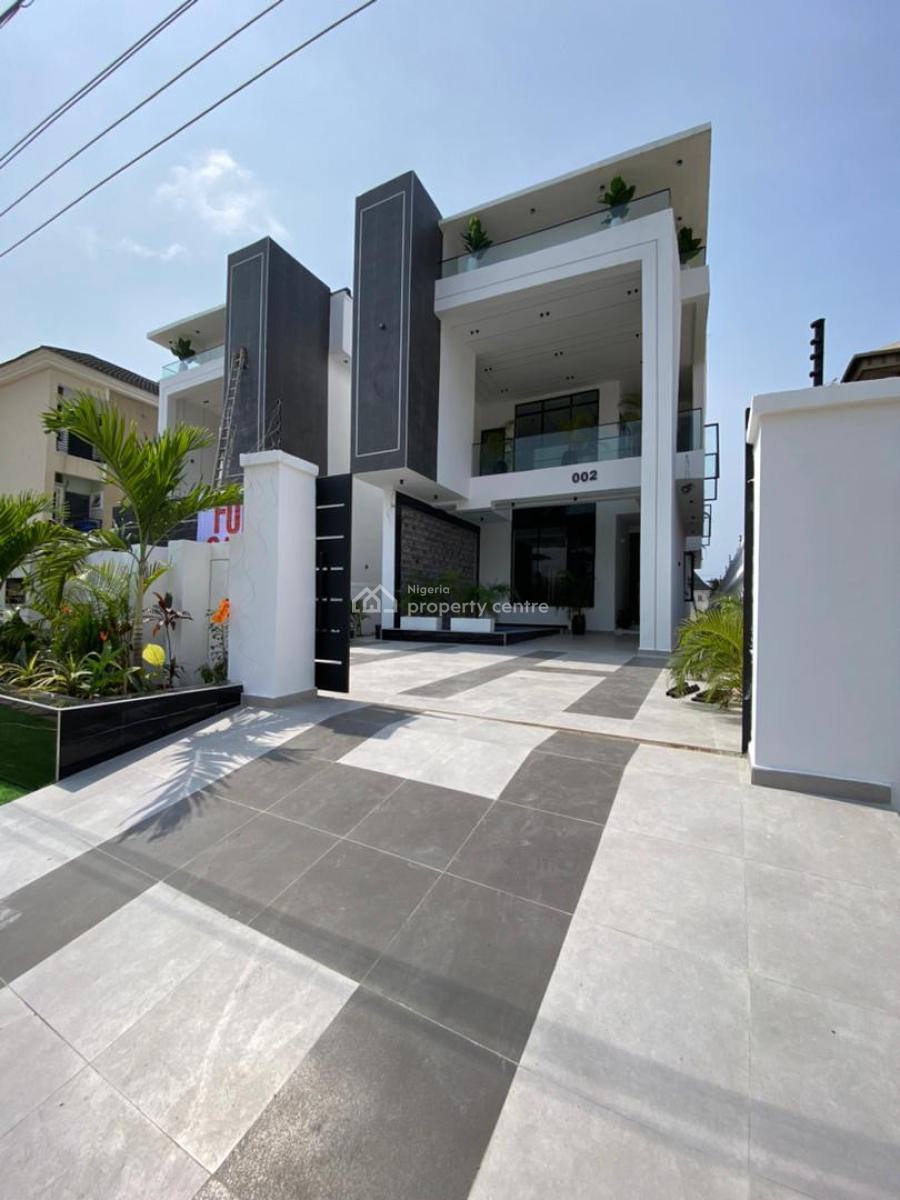 6 Bedroom Detached Duplex with a Pool, Bq, Ikota Lekki, Ikota, Lekki, Lagos, Detached Duplex for Sale