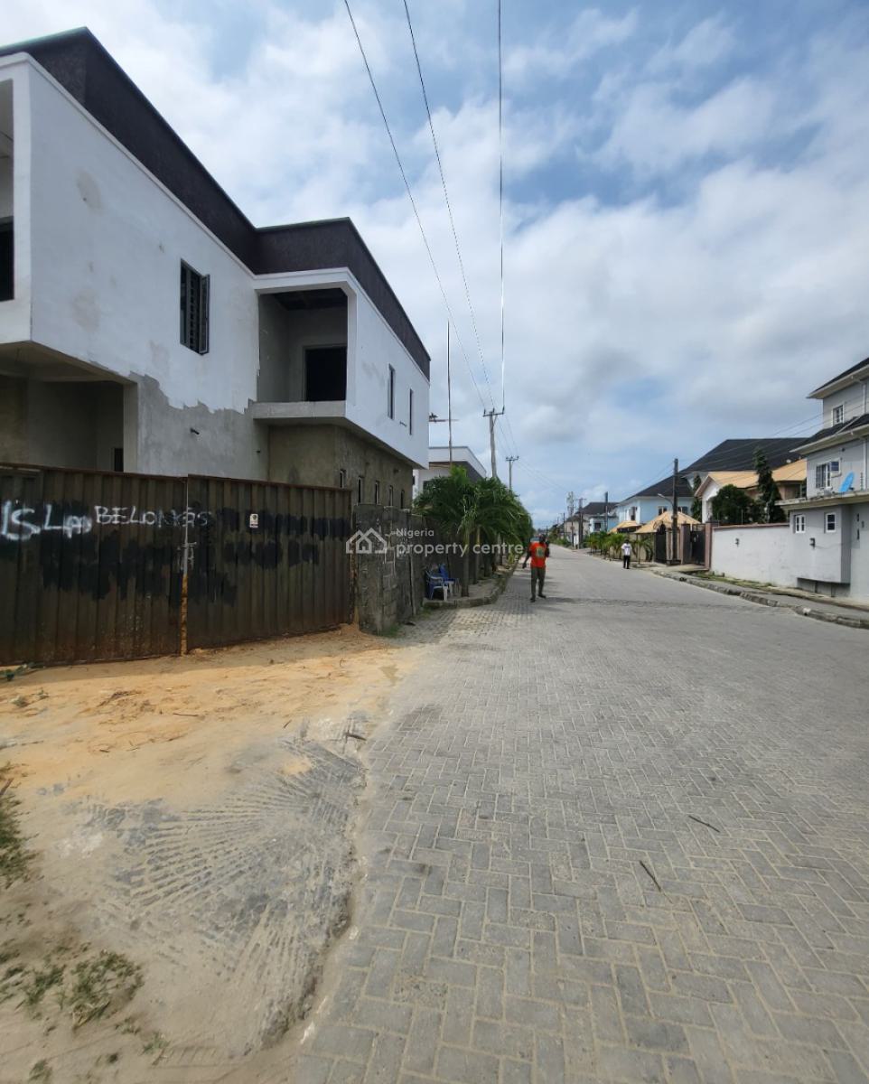 4 Bedrooms Terrace House, Behind Blenco Supermarket, Sangotedo, Ajah, Lagos, Terraced Duplex for Sale