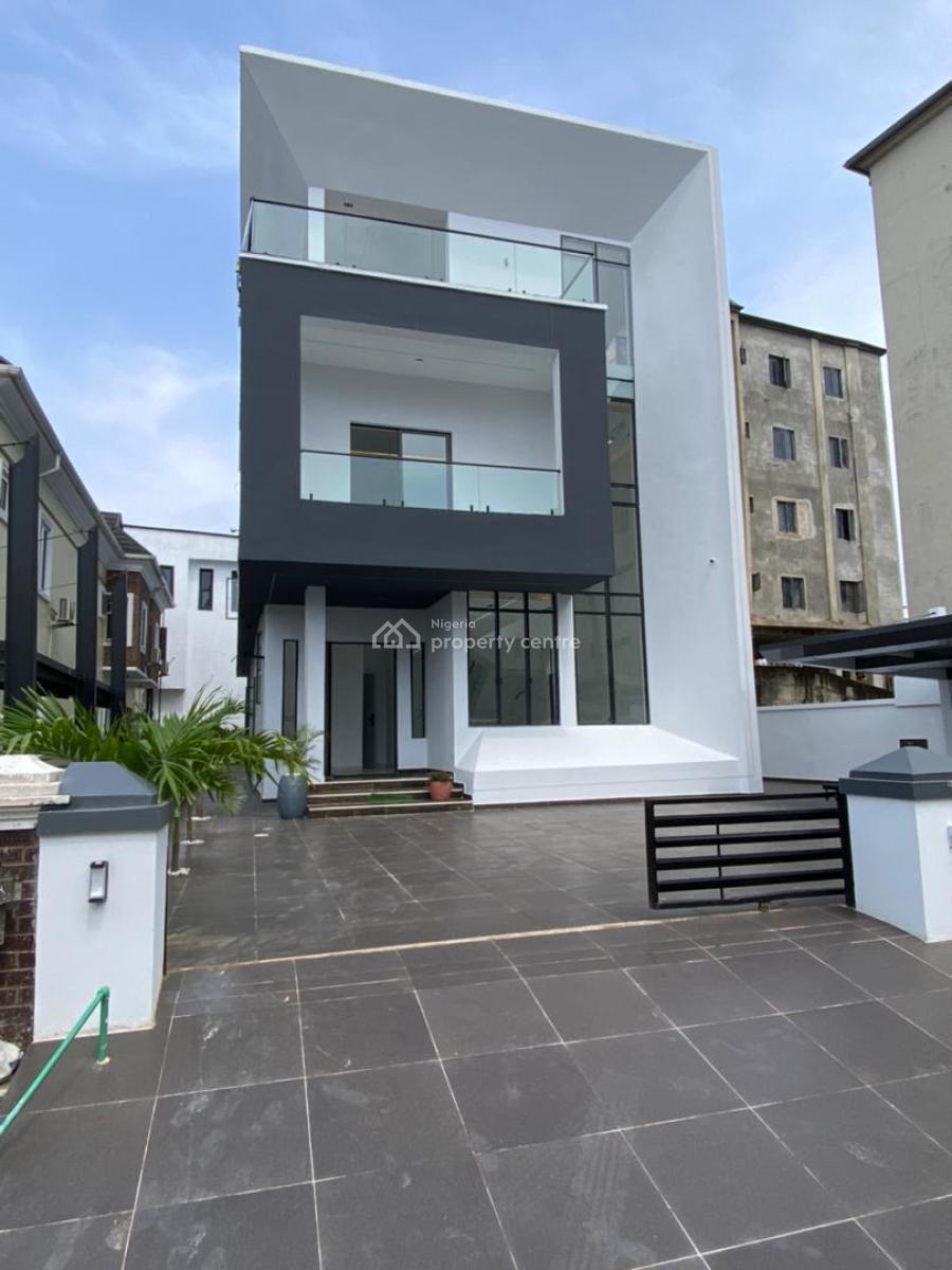 6 Bedroom Detached Duplex with a Pool, Bq, Ikota Lekki, Ikota, Lekki, Lagos, Detached Duplex for Sale