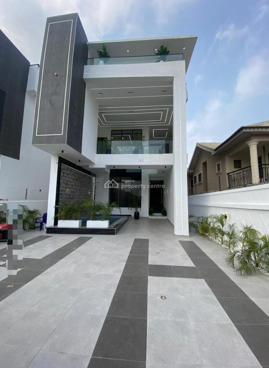 Tastefully Built 5 Bedroom Fully Detached Duplex with Pool & Bq, Ikota, Lekki, Lagos, Detached Duplex for Sale