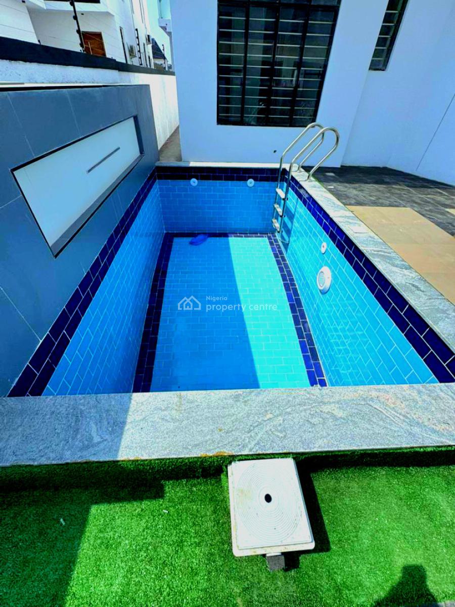 High-ceiling Luxury 5-bedroom Fully Detached Duplex with Swimming P, Vgc, Lekki, Lagos, Detached Duplex for Sale
