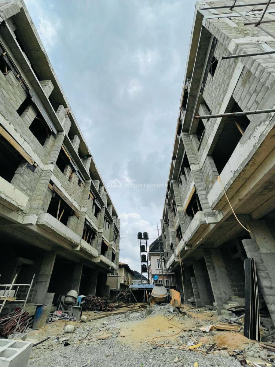 Top Quality 4 Bedroom Terrace Duplex, Gbagada, Lagos, Terraced Duplex for Sale