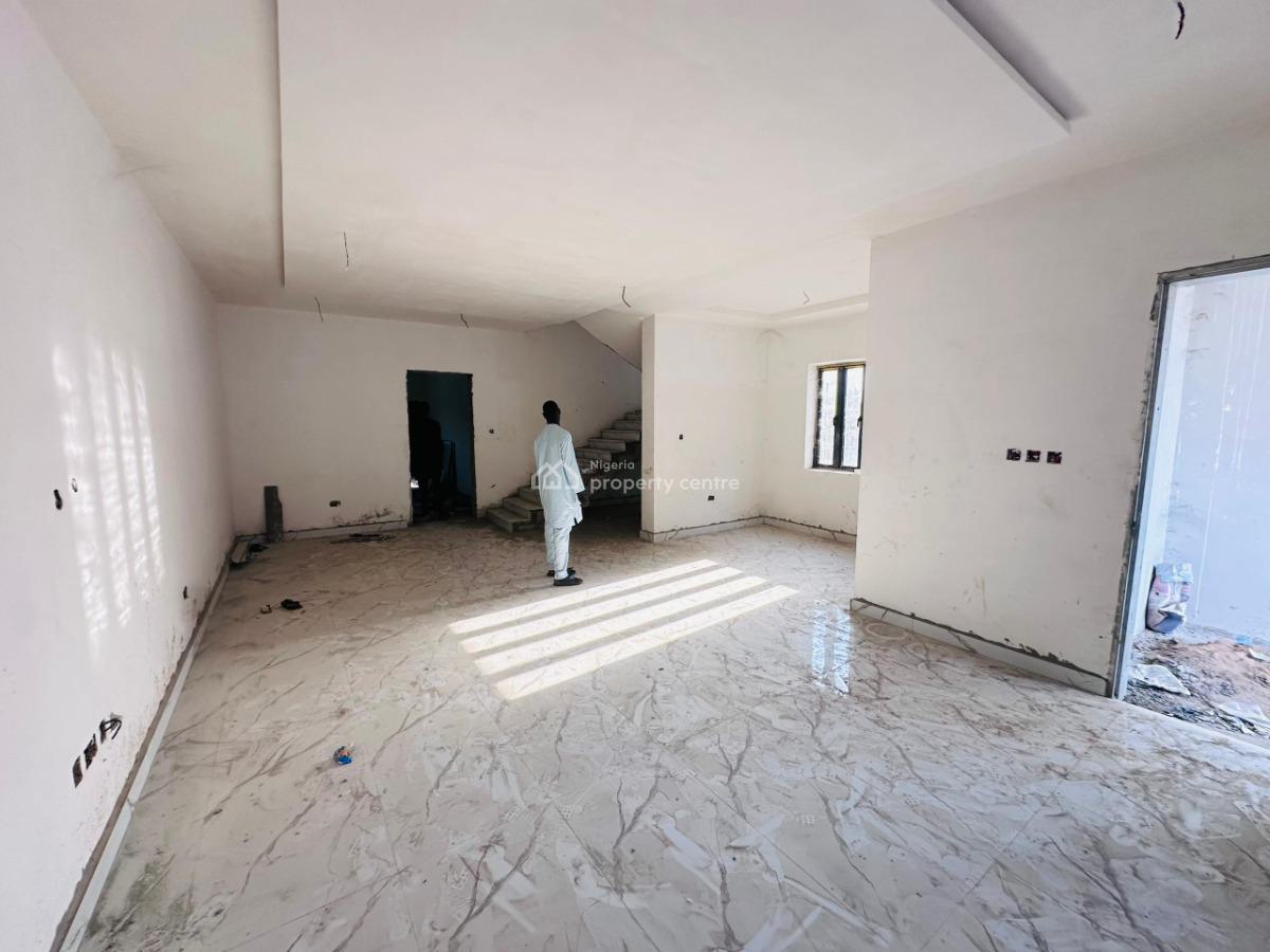 Newly Built 4 Bedroom Terrace Duplex with Bq, By Ics Drive, Jabi, Abuja, Terraced Duplex for Sale