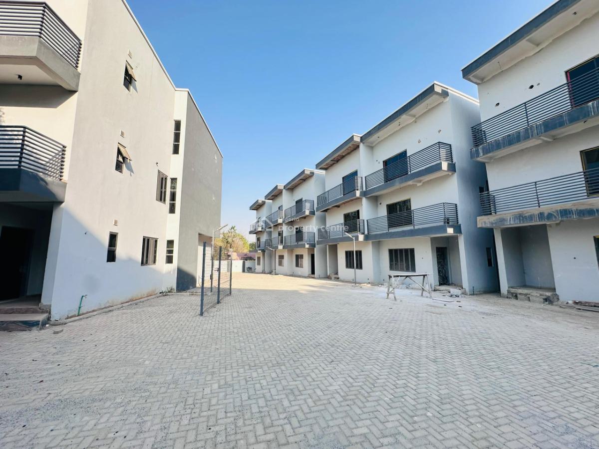 Newly Built 4 Bedroom Terrace Duplex with Bq, By Ics Drive, Jabi, Abuja, Terraced Duplex for Sale