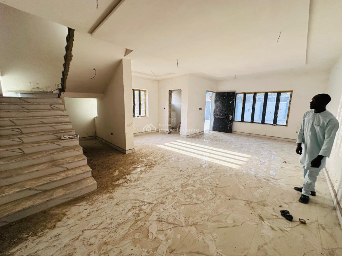 Newly Built 4 Bedroom Terrace Duplex with Bq, By Ics Drive, Jabi, Abuja, Terraced Duplex for Sale