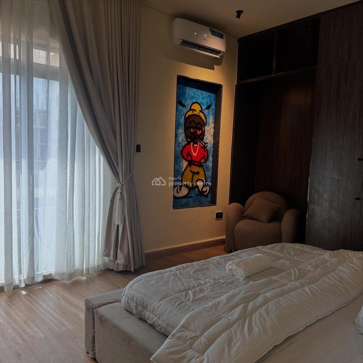 Ezrahaus -- Luxury 2-bed Maisonette in Lekki Phase 1, Lekki Phase 1, Lekki, Lagos, Flat / Apartment Short Let