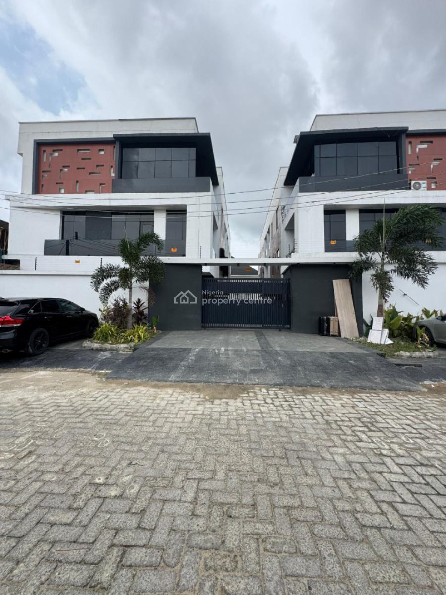 Ultra-luxury 4-bedroom Terrace Duplex with Swimming Pool, Bq, Highly Sought After Newly Built Home Within Serenity, Lekki Phase 1, Lekki, Lagos, Terraced Duplex for Sale