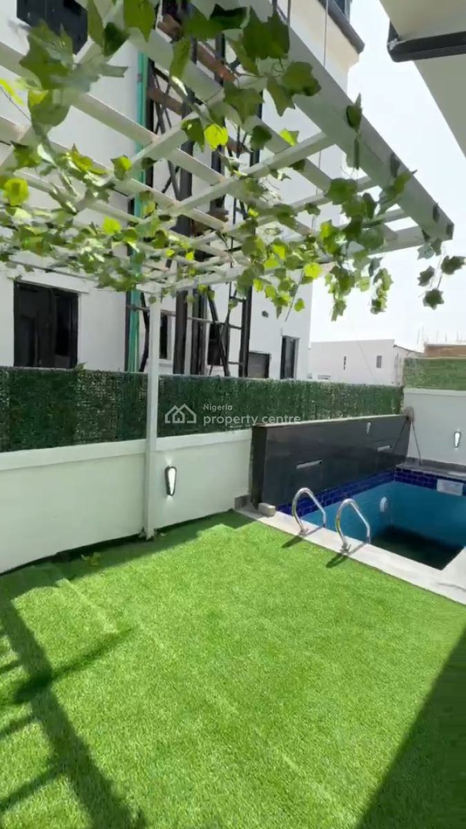 Luxurious Newly Built 5 Bedroom Fully Detached Duplex with Pool & Bq., Orchid Road, Lekki, Lagos, Detached Duplex for Sale