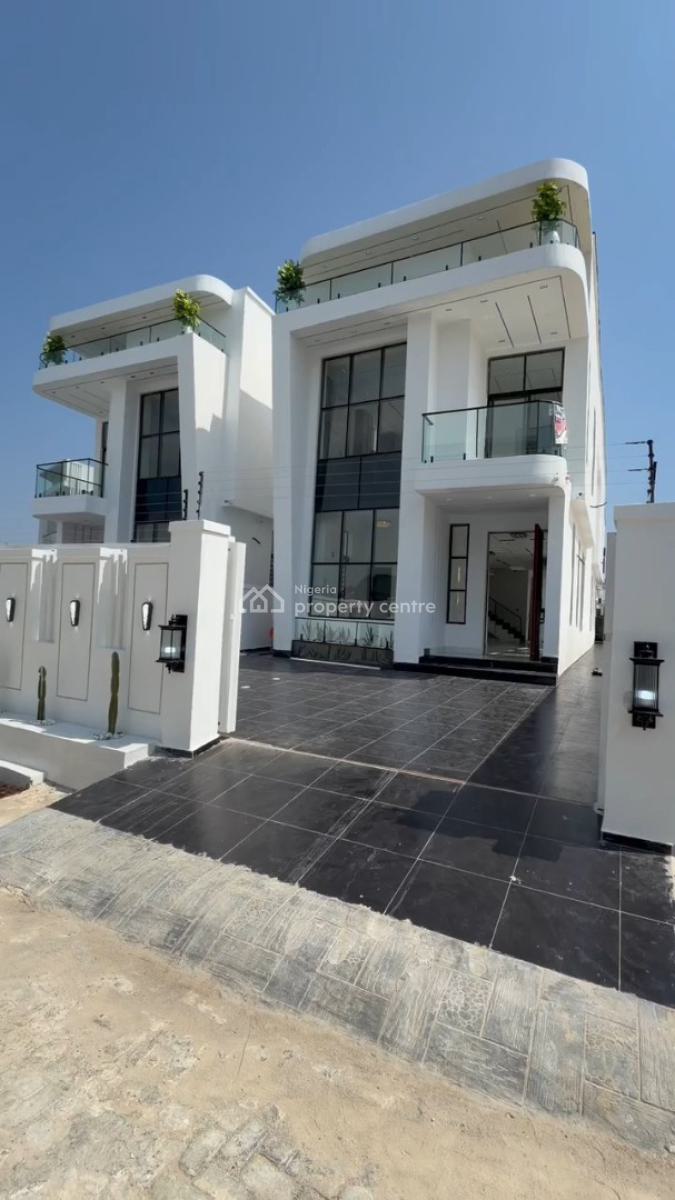 Luxurious Newly Built 5 Bedroom Fully Detached Duplex with Pool & Bq., Orchid Road, Lekki, Lagos, Detached Duplex for Sale