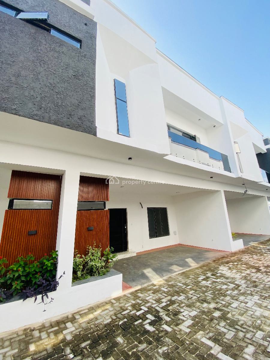 Newly Built 3-bedroom Terrace with Bq, Ikota, Lekki, Lagos, Terraced Duplex for Sale