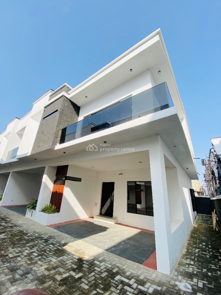 Newly Built 3-bedroom Terrace with Bq, Ikota, Lekki, Lagos, Terraced Duplex for Sale