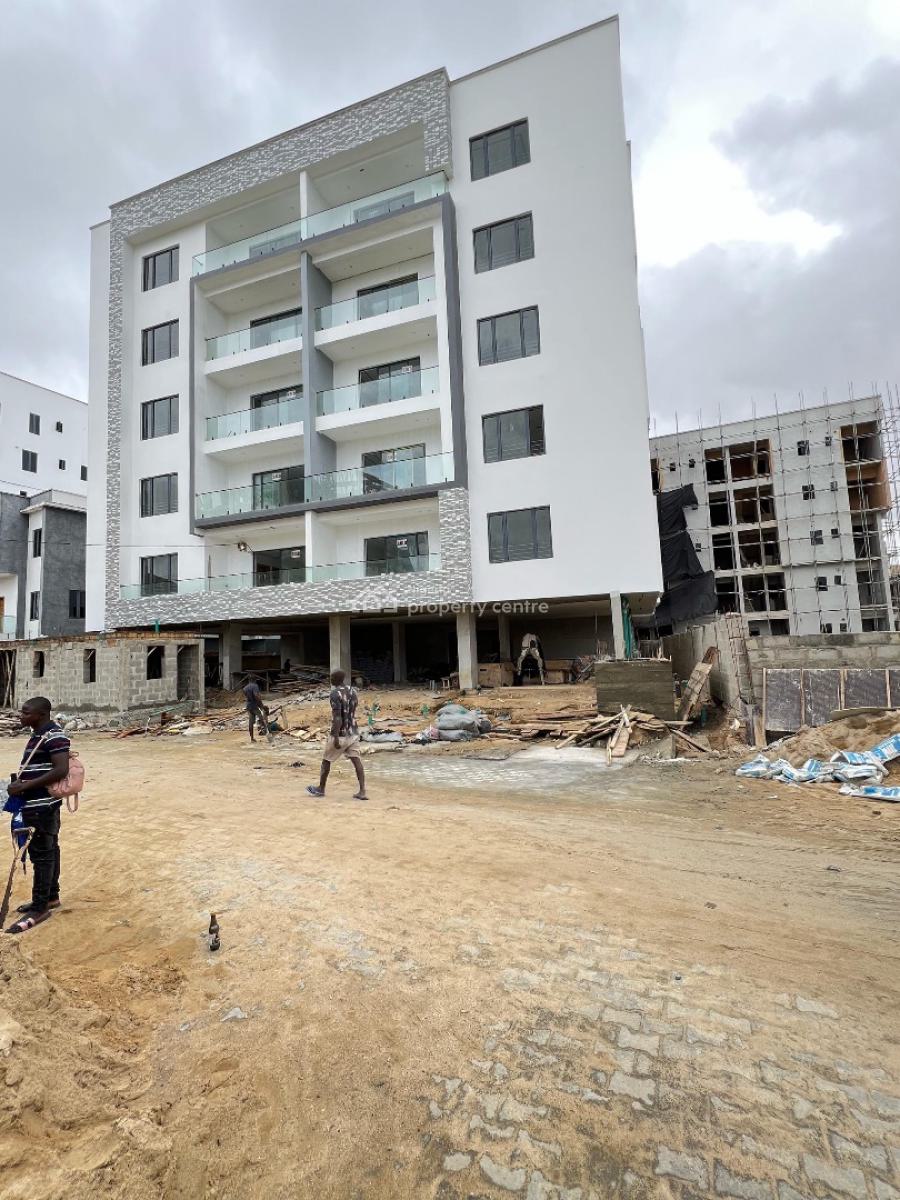 Spacious 2 Bedroom Apartment with  Bq, Pool, Gym  and Elevator, Lekki Phase 1, Lekki, Lagos, Flat / Apartment for Sale