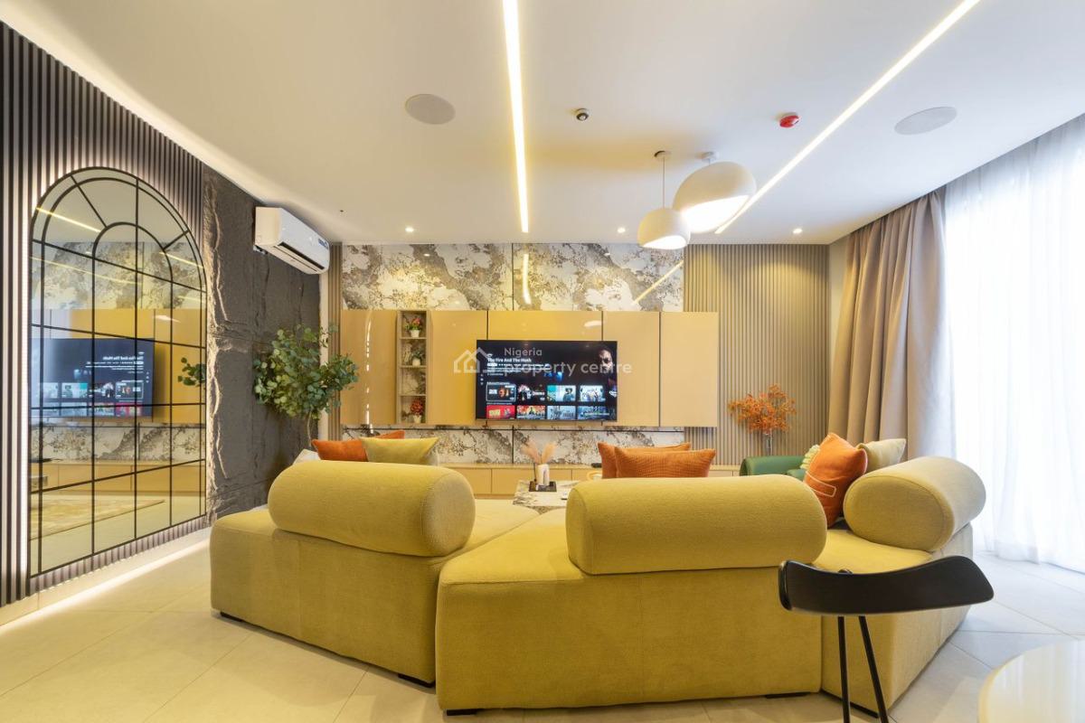 Luxury 2 Bedroom Apartment with Ensuite Rooms, Serene Environment, Daily Housekeeping, Lekki Phase 1, Lekki, Lagos, Flat / Apartment Short Let