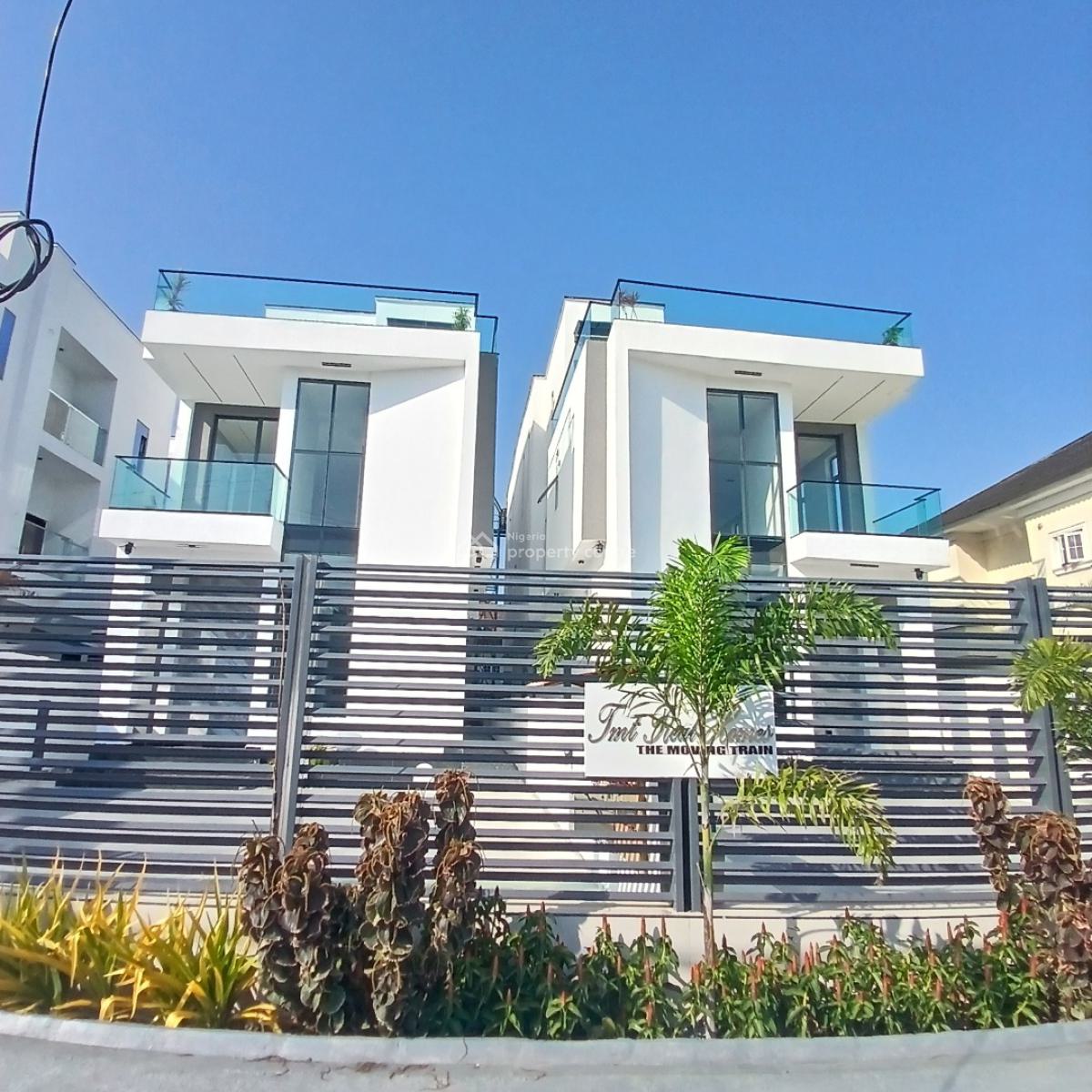 Luxury 5 Bedroom Detached Duplex with Swimming Pool, Rooftop Terrace, Chevron Drive, Chevron, Lekki, Lagos, Detached Duplex for Sale