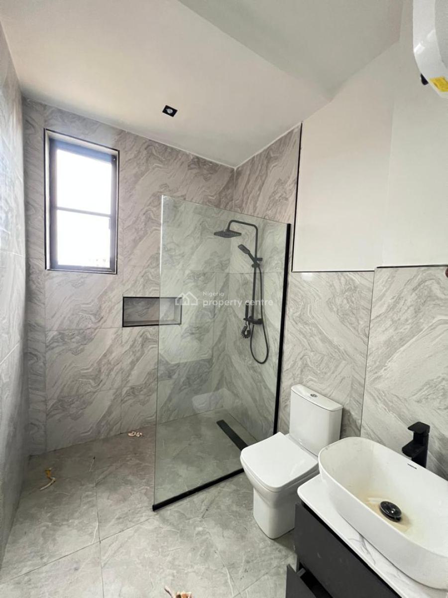 New 3bed Duplex with Open Kitchen in a Secured Estate with Good Light, Sangotedo., Sangotedo, Ajah, Lagos, Terraced Duplex for Rent