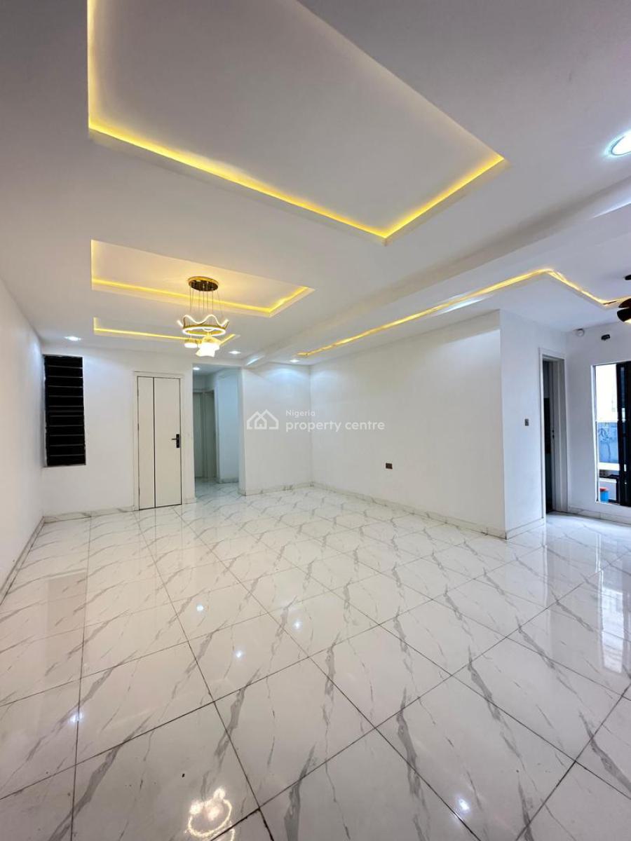 New 3bed Duplex with Open Kitchen in a Secured Estate with Good Light, Sangotedo., Sangotedo, Ajah, Lagos, Terraced Duplex for Rent