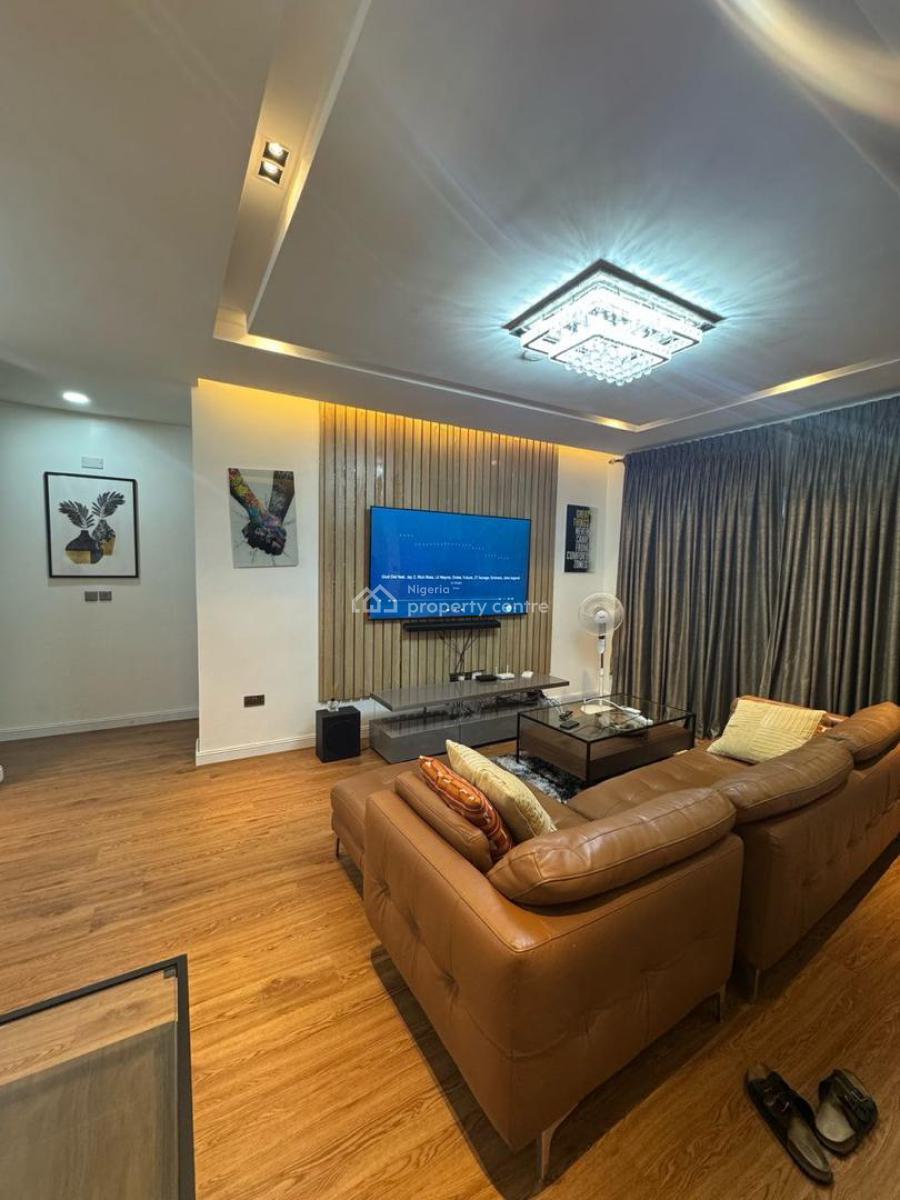 Luxury Furnished 2bedroom Apartment with Fitted Kitchen, Ikate Lekki Lagos, Lekki, Lagos, Flat / Apartment for Rent