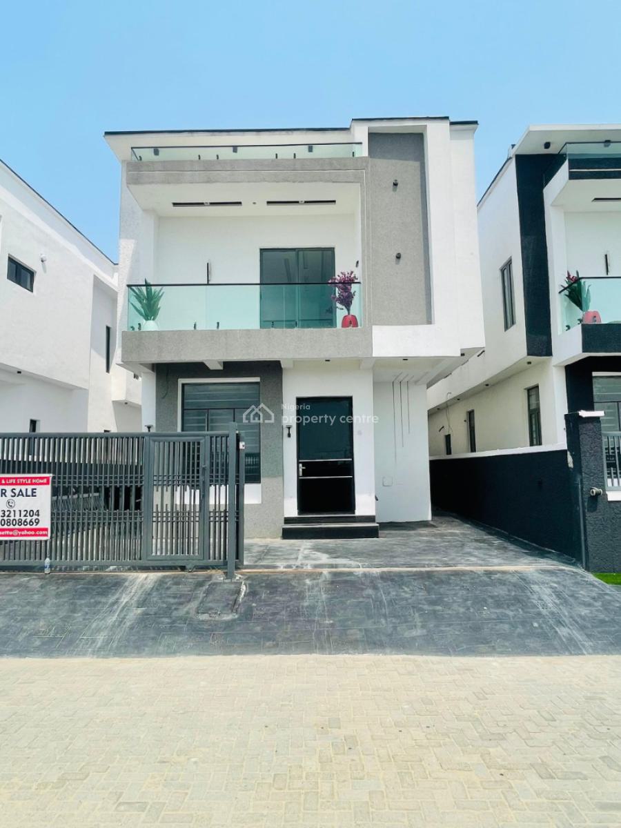 Captivating 4 Bedroom Detached Duplex with Bq in a Serene Estate, Ajah, Lagos, Detached Duplex for Sale