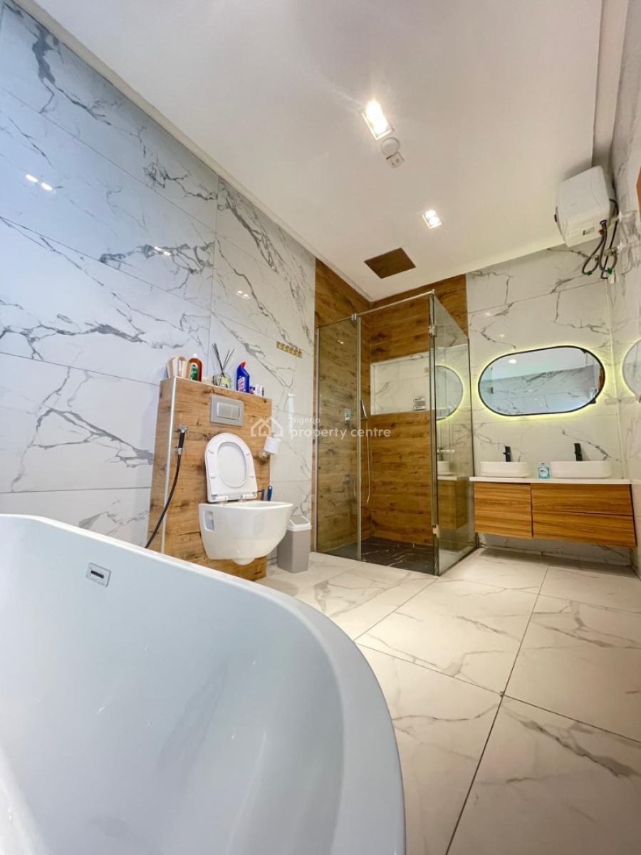 Luxury 4 Bedrooms Furnished Terraced Duplex with Gym, Snooker & Pool, Lekki Phase 1, Lekki, Lagos, Terraced Duplex Short Let