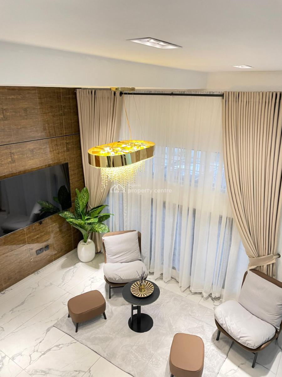 Luxury 4 Bedrooms Furnished Terraced Duplex with Gym, Snooker & Pool, Lekki Phase 1, Lekki, Lagos, Terraced Duplex Short Let