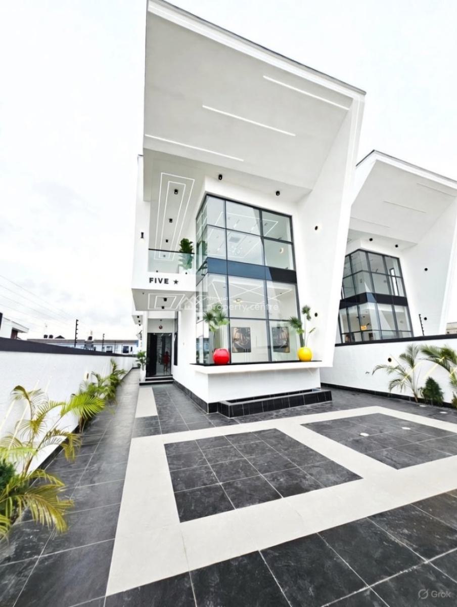 Modern 5 Bedroom Detached Duplex with Swimming Pool and Bq, Ajah, Ajah, Lagos, Detached Duplex for Sale