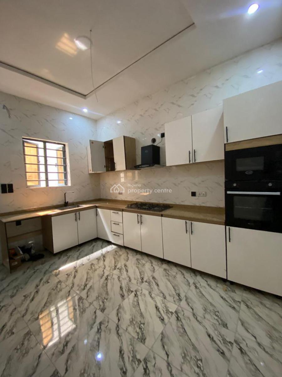 Spacious 4-bedroom Terrace Duplex in a Secure and Serene Environment, Abraham Adesaya, Ajah, Lagos, Terraced Duplex for Sale