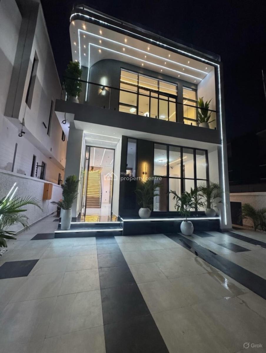 Brand New 4 Bedroom Detached Duplex with Swimming Pool and Bq, Ajah, Ajah, Lagos, Detached Duplex for Sale