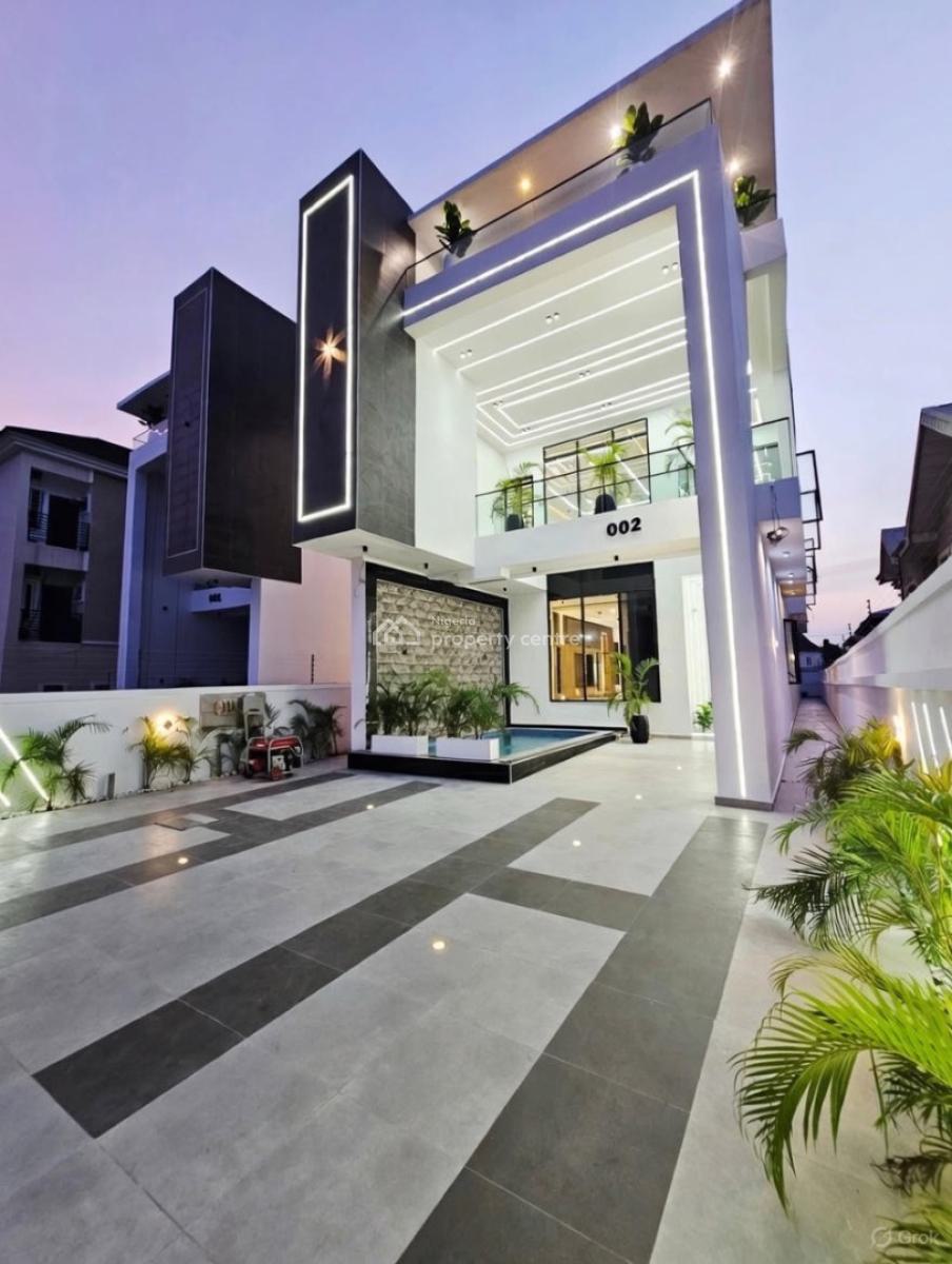 Stunning 5 Bedroom Detached Duplex with Swimming Pool and Bq, Ikota, Ikota, Lekki, Lagos, Detached Duplex for Sale