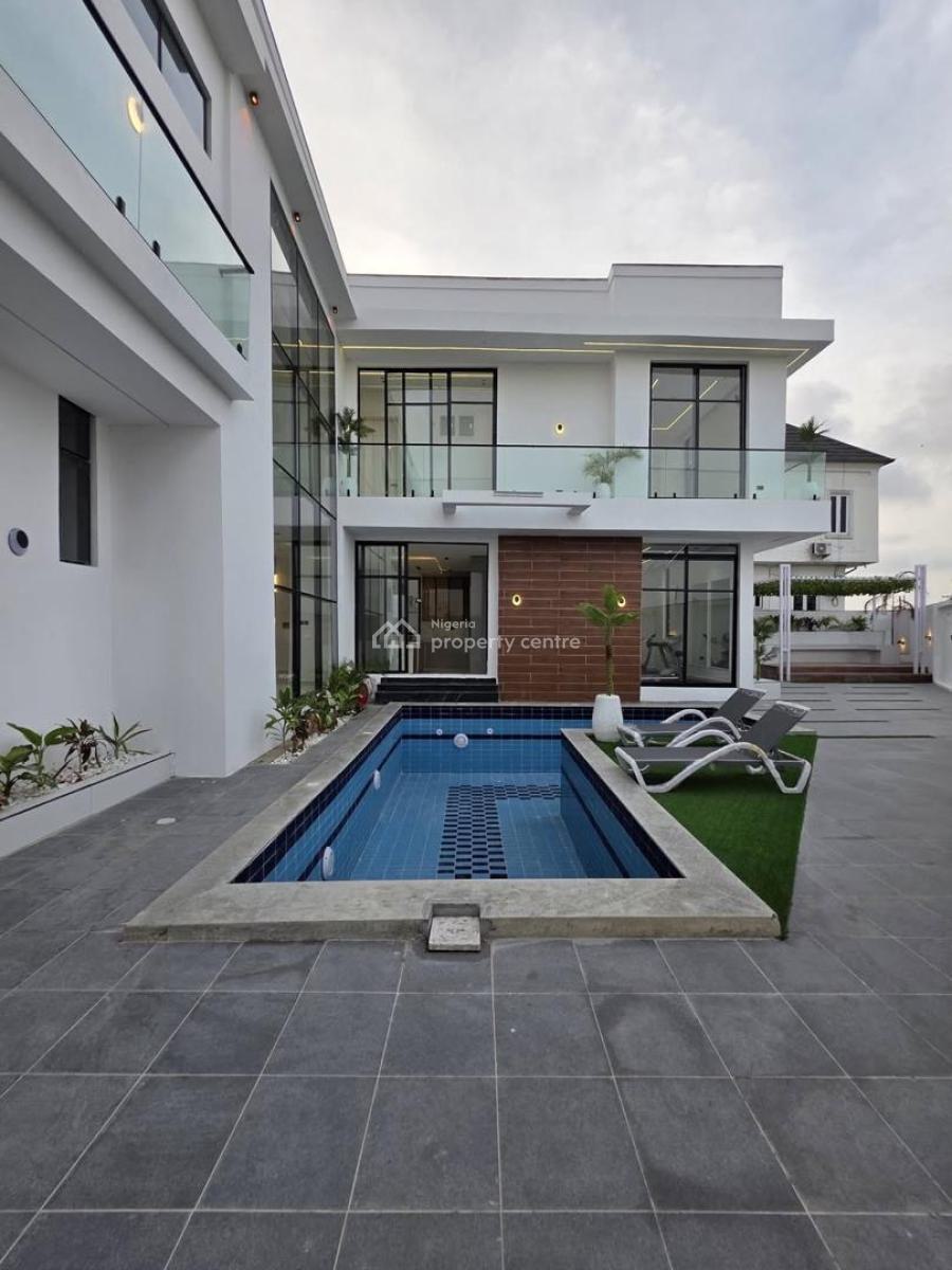 Luxury 5 Bedroom Duplex with Cinema and Gym, Chevron, Lekki, Lagos, Detached Duplex for Sale