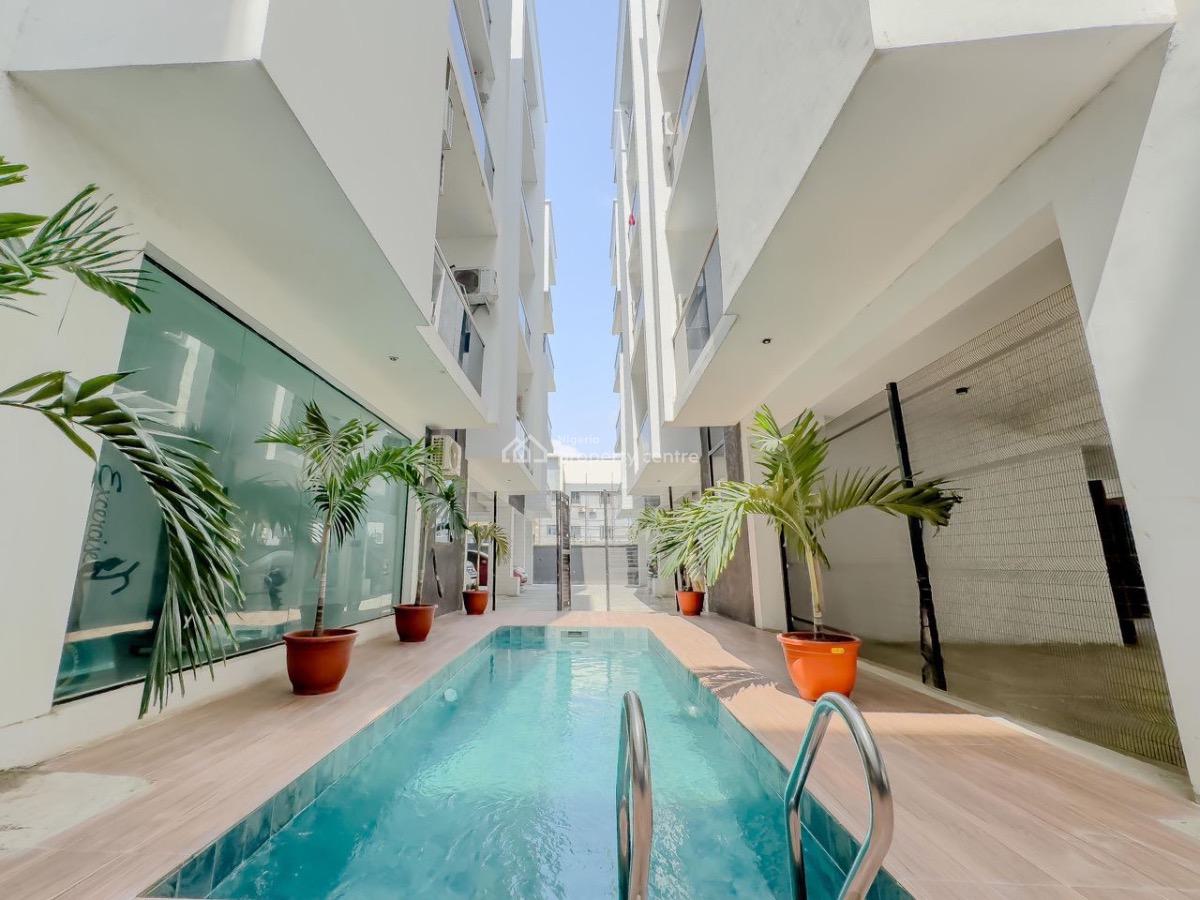 New 2 Bedroom Apartment with Pool, Gym, Ps5, Snooker, Tennis, Air Hock, Freedom Way, Lekki Phase 1, Lekki, Lagos, Flat / Apartment Short Let