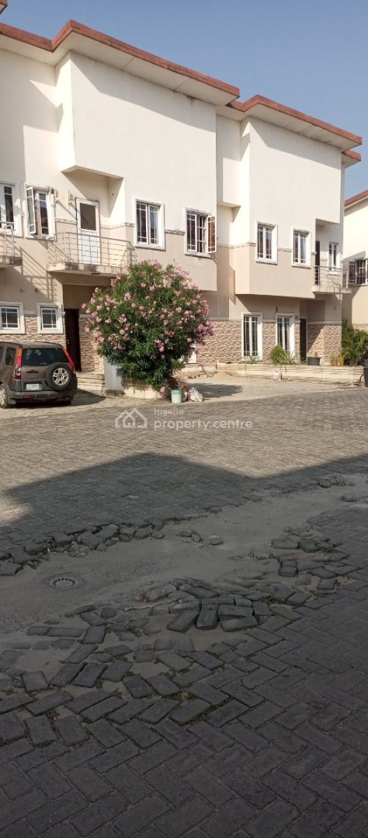 Modern 3 Bedroom Terrace Duplex with Bq, Orchid Road, Lekki, Lagos, Terraced Duplex for Rent