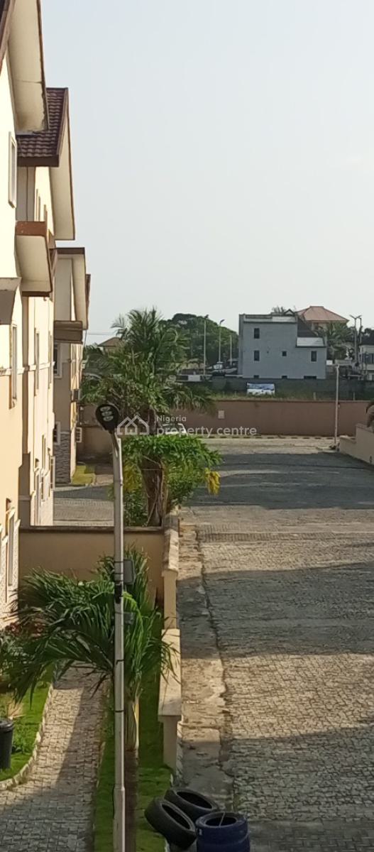 Modern 3 Bedroom Terrace Duplex with Bq, Orchid Road, Lekki, Lagos, Terraced Duplex for Rent