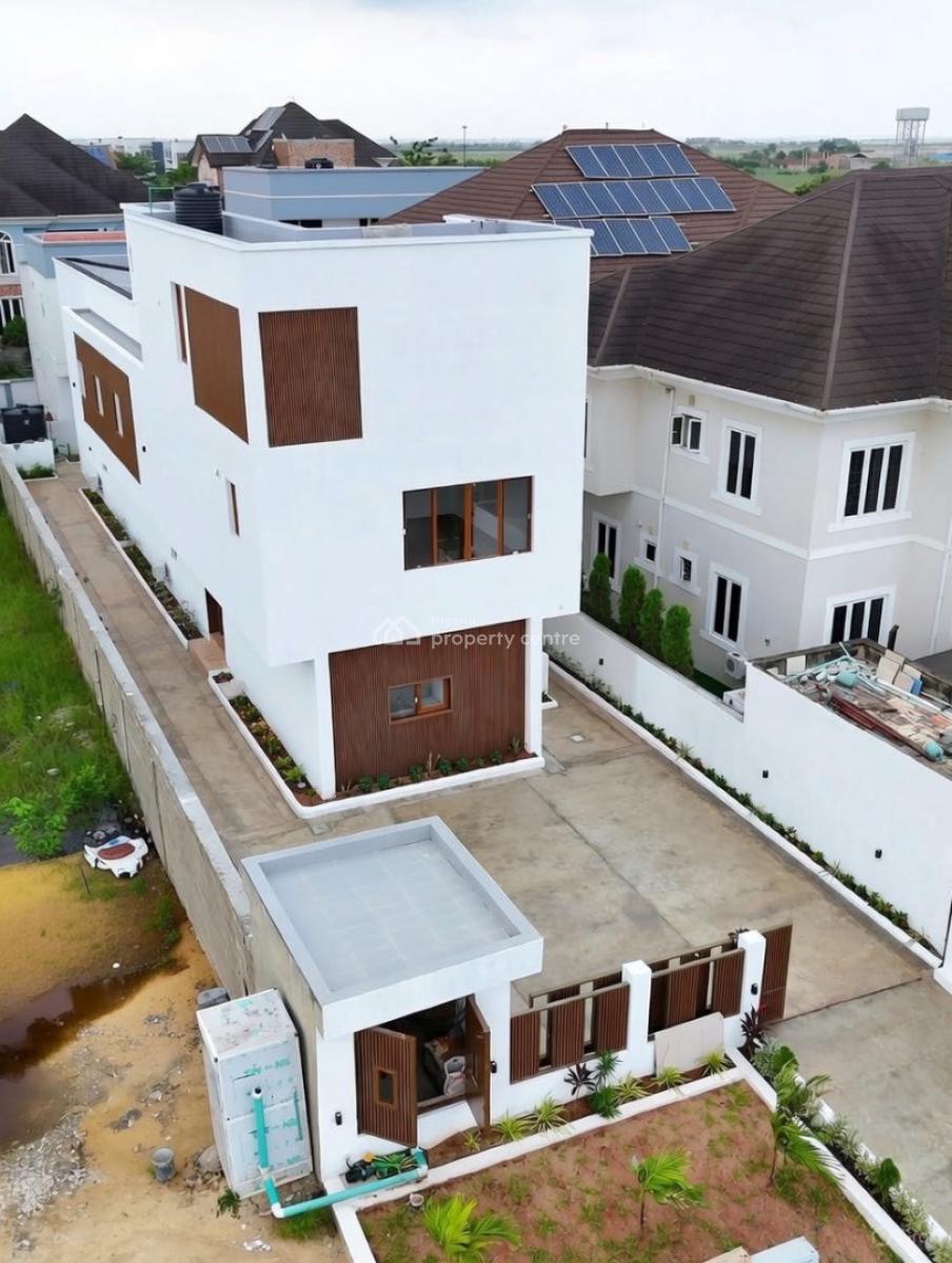 Contemporary 4 Bedroom Detached Duplex with Swimming Pool and Bq, Osapa London, Osapa, Lekki, Lagos, Detached Duplex for Sale
