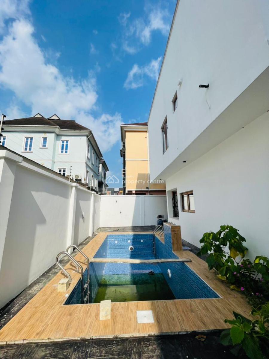 Stunning 6 Bedroom Fully Detached Duplex + Pool & Bq in an Estate, Ikeja Gra, Ikeja, Lagos, House for Sale