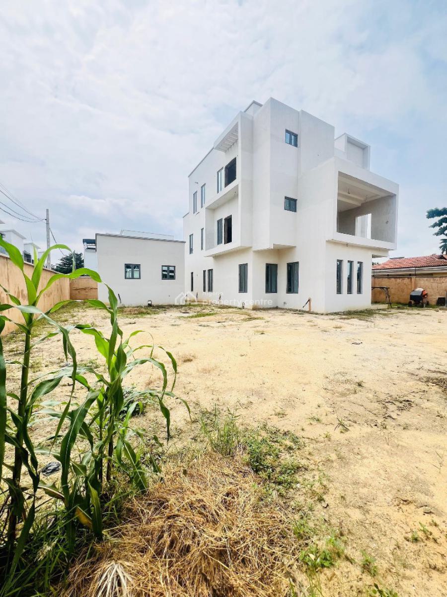 Nicely Built 6 Bedroom Mansion +2 Units of 1 Bed Self Contain on 1200sqm Land, Ikeja Gra, Ikeja, Lagos, Detached Duplex for Sale