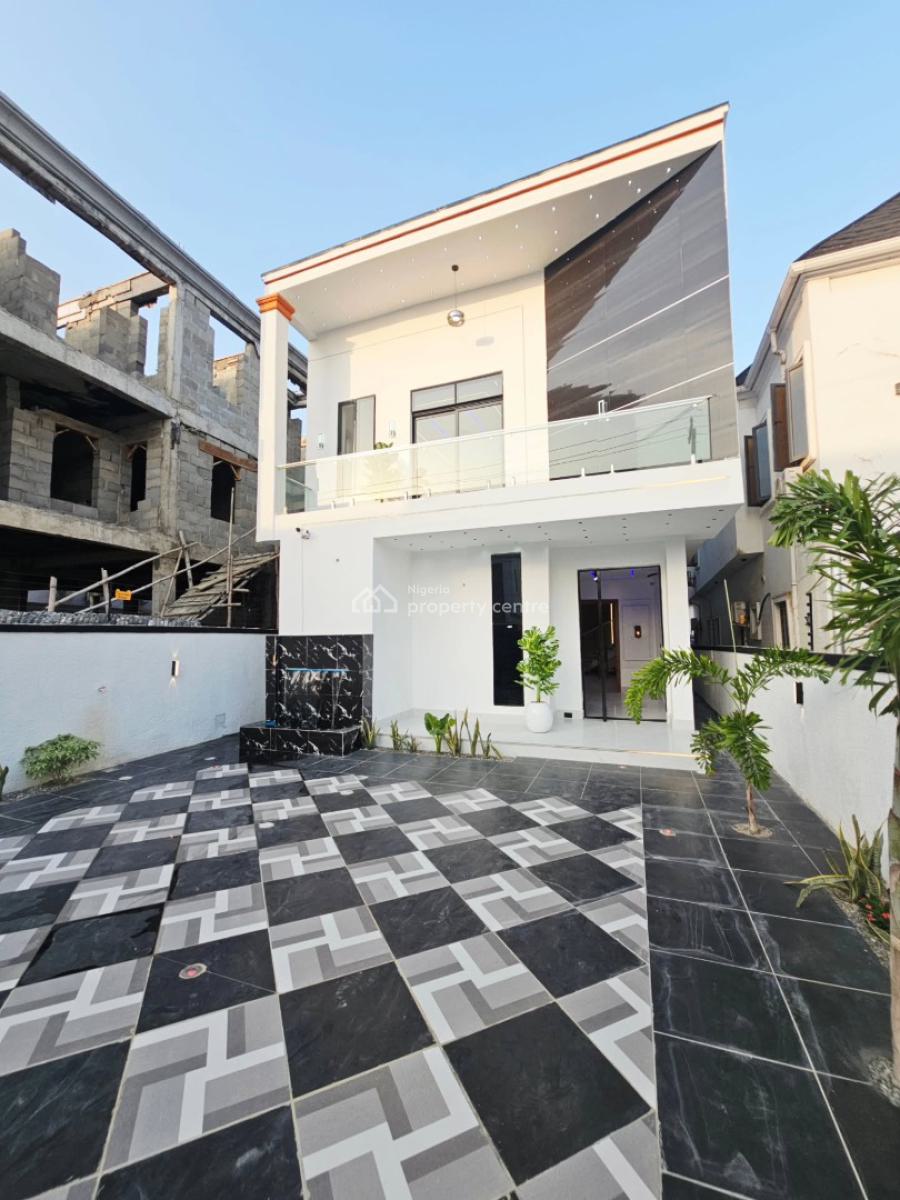 Brand New 5 Bedroom Detached Duplex with Swimming Pool and Bq, Ajah, Lagos, Detached Duplex for Sale