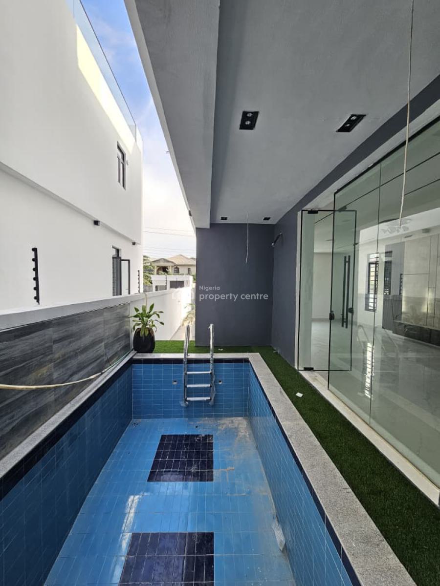 5 Bedroom Detached Duplex with Bq, Pool, Cinema and Rooftop Terrace, Lekki Phase 1, Lekki, Lagos, Detached Duplex for Sale