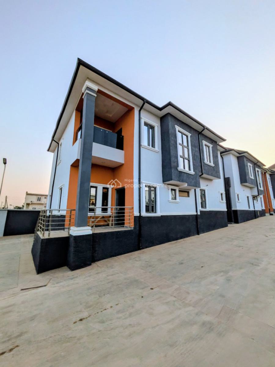 Newly Built 4bedroom Terrace Duplex with Bq, Close to Stella Maris, Life Camp, Abuja, Terraced Duplex for Sale