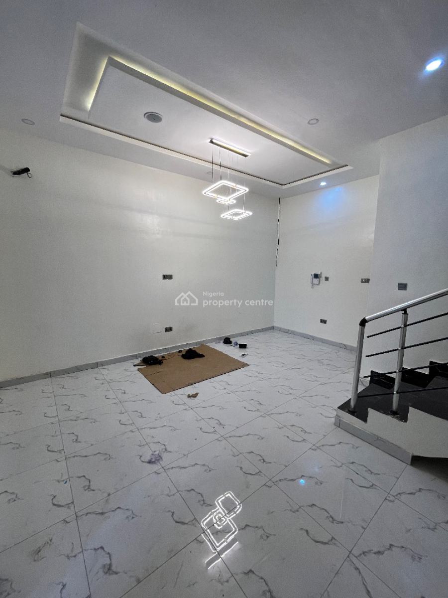Exotic 3 Bedroom Terrace Duplex with Bq and Inverter, Abraham Adesanya, Ajah, Lagos, Terraced Duplex for Sale